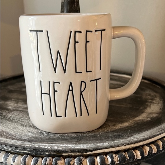 Rae Dunn Other - Rae Dunn White 'Tweet Heart' Mug